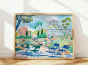 Puzzle Les fleurs comme un voyage