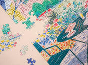 Puzzle Les fleurs comme un voyage