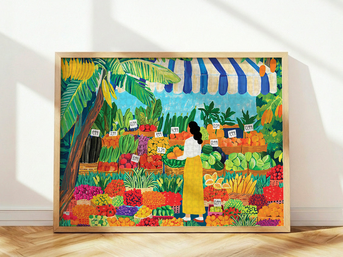 Puzzle Fruit Market