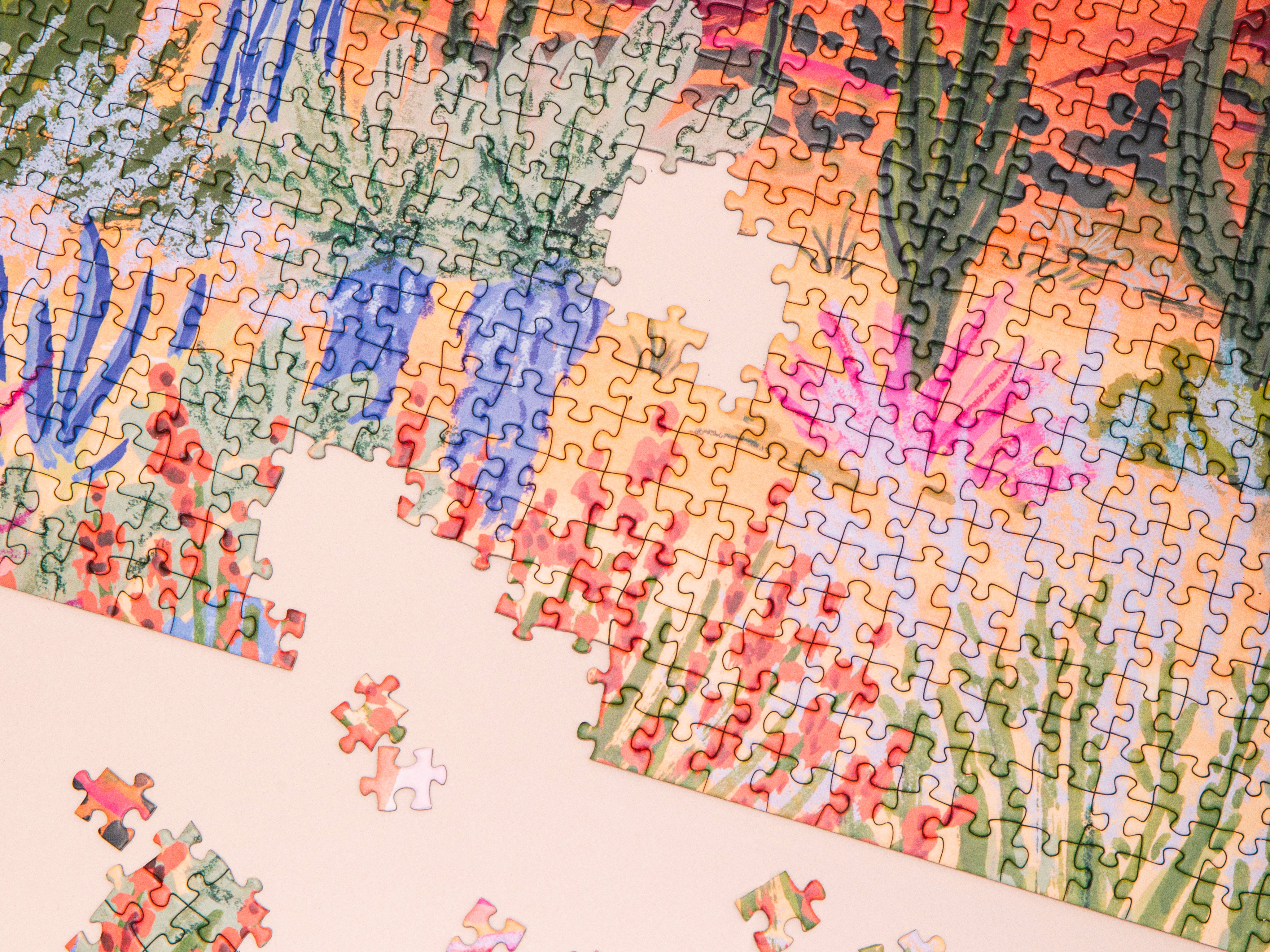 Puzzle Bright Desert