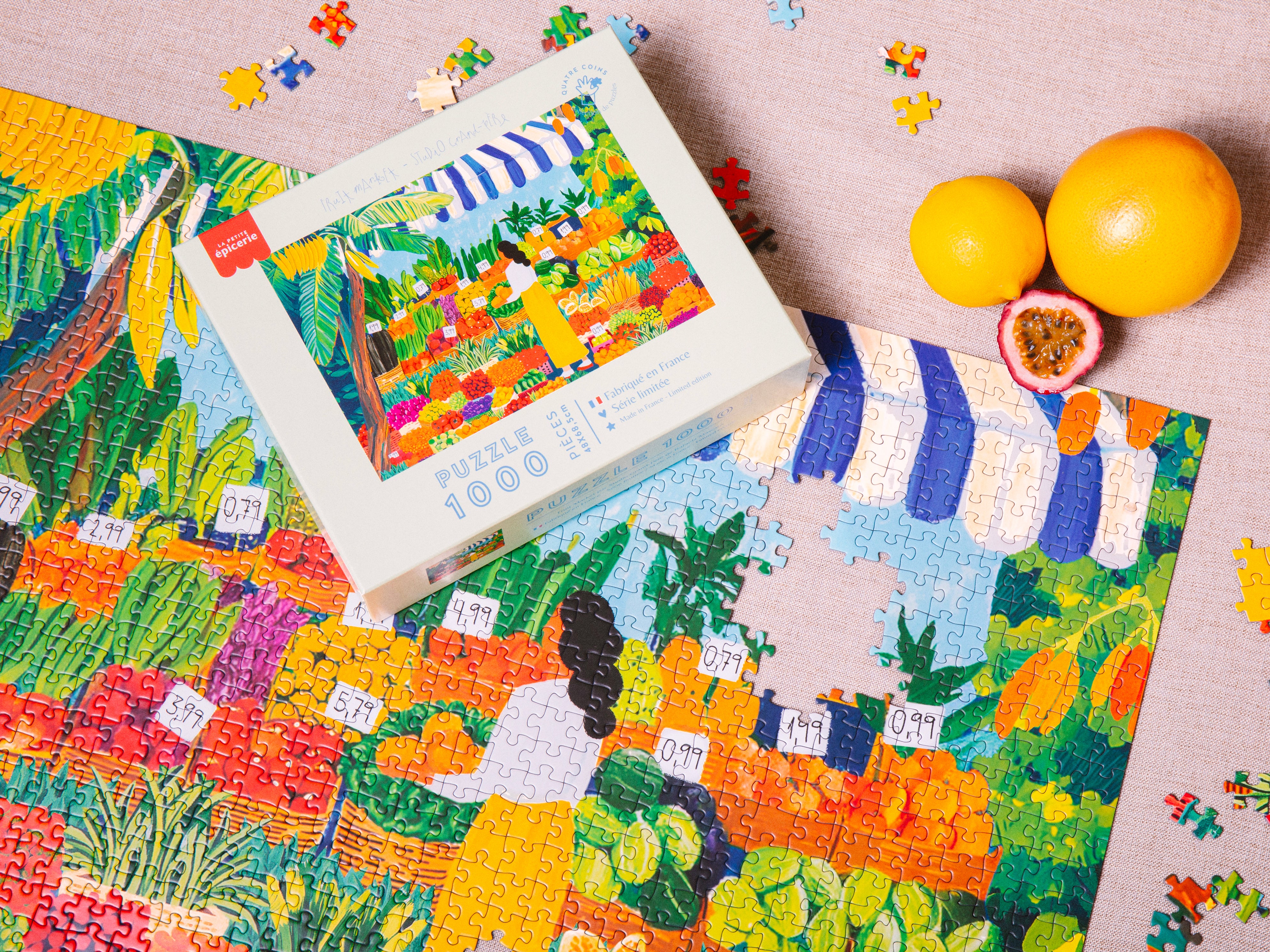 Puzzle Fruit Market